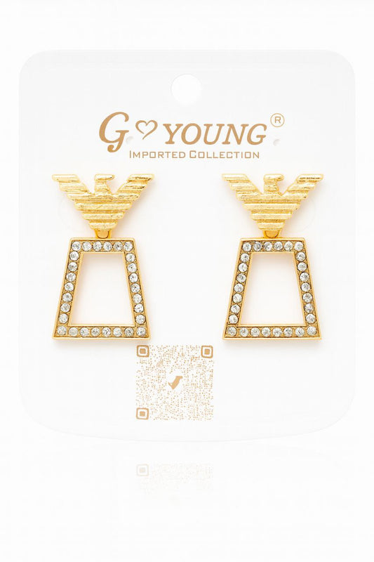 Elegant Pearl Drop Earrings