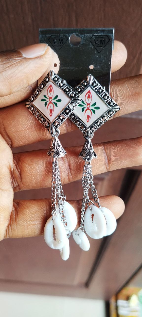 Urban Santhe 10 Combo Oxidized Silver Jhumka Earrings Set for Women & Girls | Traditional & Party Wear Collection